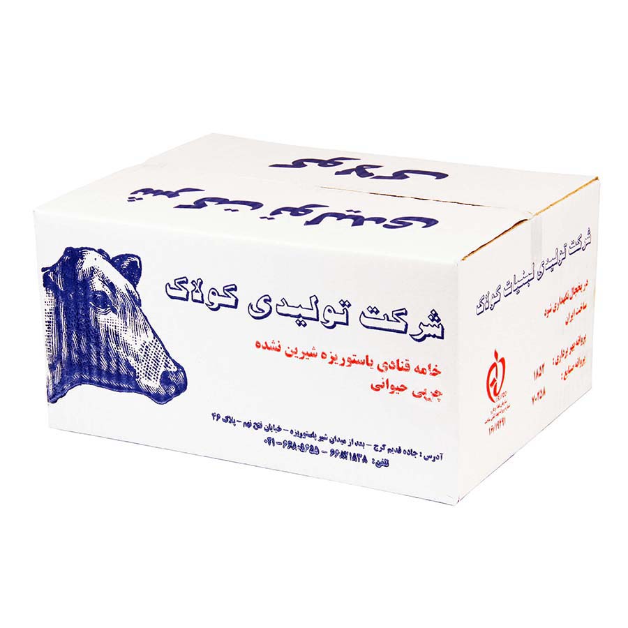 خامه قنادی پاستوریزه شیرین نشده